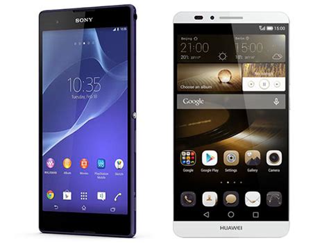 Huawei Ascend G7 vs Sony Xperia T2 Ultra Karşılaştırma